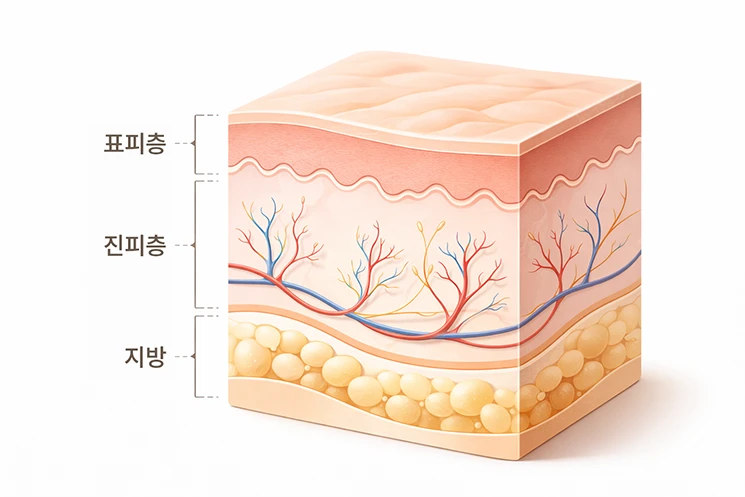 피부층